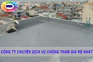 Công ty chuyên dịch vụ chống thấm tại Thuận An – BH 15 năm