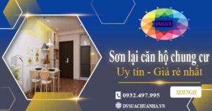 Báo giá sơn lại căn hộ chung cư tại Gò Vấp【Chỉ từ 15k/m²】