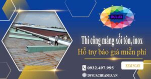 Hỗ trợ tư vấn báo giá máng xối tôn, inox tại Bình Thạnh【Miễn phí】