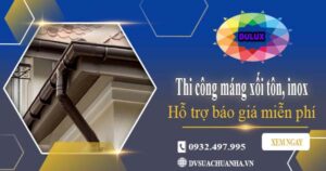 Hỗ trợ tư vấn báo giá máng xối tôn, inox tại Long Khánh【Miễn phí】