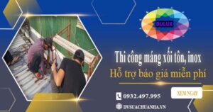 Hỗ trợ tư vấn báo giá máng xối tôn, inox tại Nhà Bè【Miễn phí】