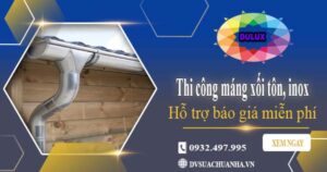 Hỗ trợ tư vấn báo giá máng xối tôn, inox tại Phú Nhuận【Miễn phí】