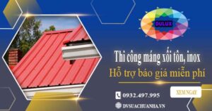 Hỗ trợ tư vấn báo giá máng xối tôn, inox tại Quận 11【Miễn phí】