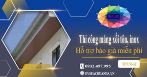 Hỗ trợ tư vấn báo giá máng xối tôn, inox tại Quận 2【Miễn phí】