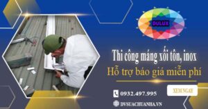 Hỗ trợ tư vấn báo giá máng xối tôn, inox tại Quận 3【Miễn phí】